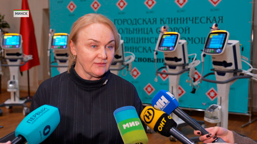 Ирина Абельская, главный врач Республиканского клинического медицинского центра Управления делами Президента, членов Совета Республики Национального собрания Беларуси