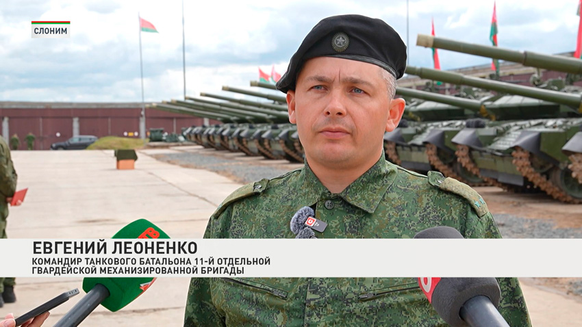 Евгений Леоненко, командир танкового батальона 11-й отдельной гвардейской механизированной бригады