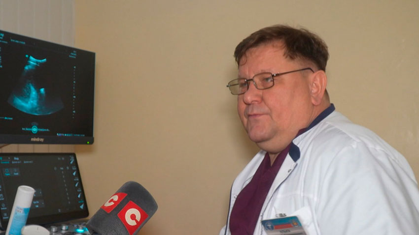 Виталий Клыга, врач ультразвуковой диагностики Молодечненской центральной районной больницы