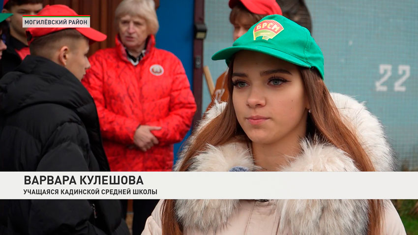 Варвара Кулешова, учащаяся Кадинской средней школы