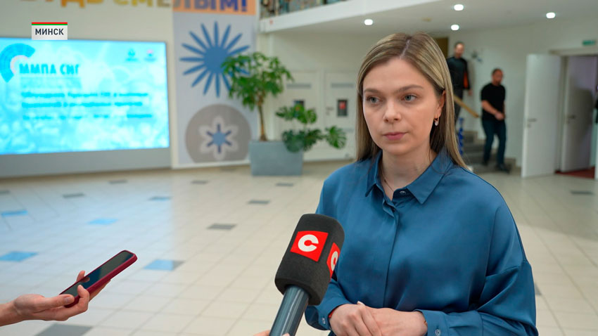 Алина Ретькова, председатель Молодежного совета при Совете Республики Национального собрания Беларуси