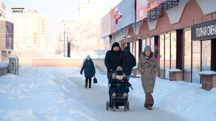 В Минске волонтёры Красного креста развернули мобильные пункты обогрева