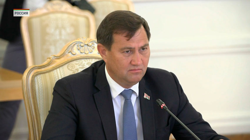 Максим Рыженков, министр иностранных дел Беларуси