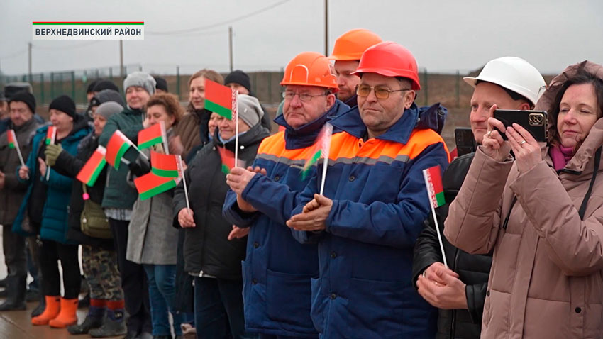 В Витебской области открылся новый молочно-товарный комплекс