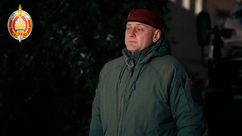 Александр Быков, первый заместитель командующего внутренними войсками Министерства внутренних дел Беларуси