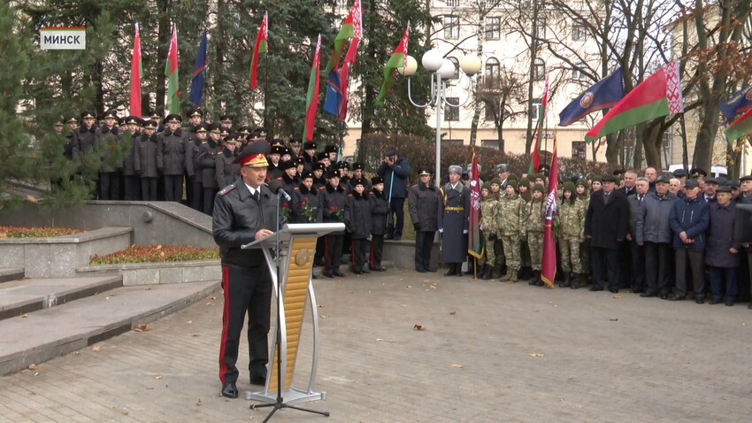 Иван Кубраков, министр внутренних дел Беларуси