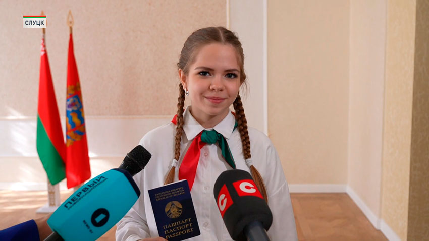 Лилия Шандора, учащаяся средней школы № 5 Смолевичей