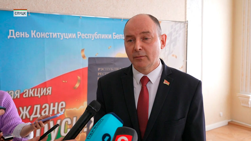 Алексей Кушнаренко, председатель Миноблисполкома