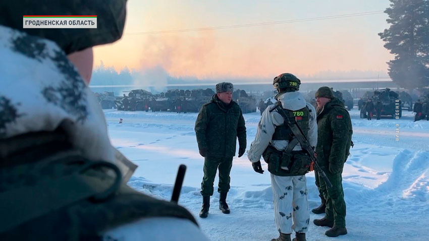Стартовал новый этап проверки боеготовности соединений и воинских частей Вооруженных Сил Беларуси