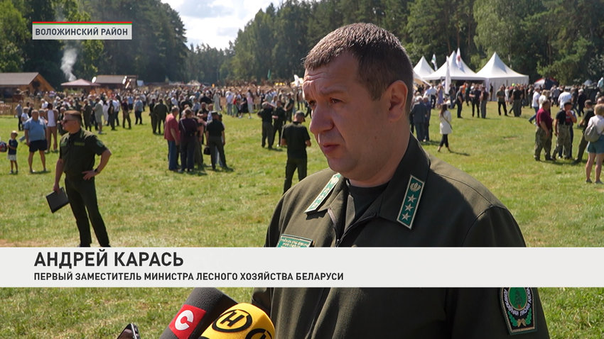 Андрей Карась, первый заместитель министра лесного хозяйства Беларуси
