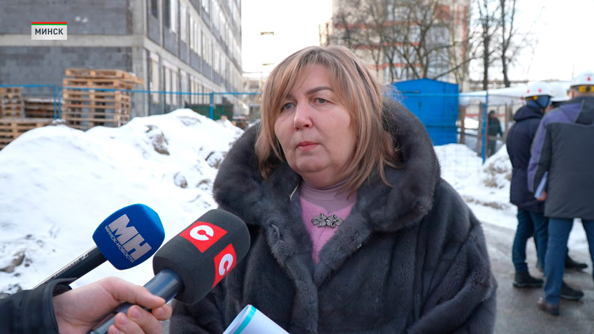 Анжела Бобарико, директор Управления капитального строительства Мингорисполкома