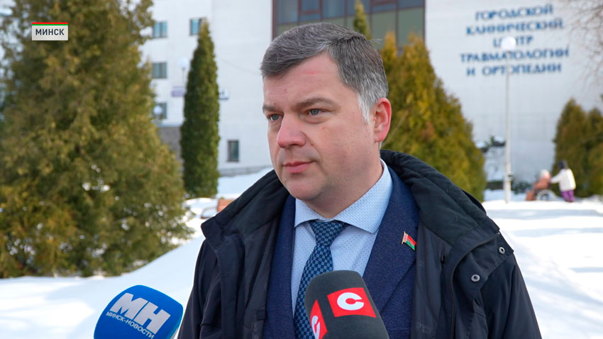 Виктор Аносов, главный врач 6-й городской клинической больницы г. Минска