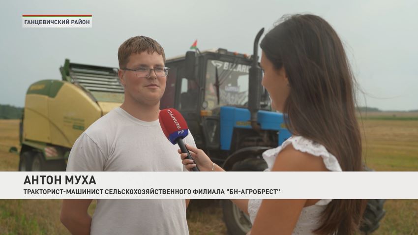 Работа в поле в режиме нон-стоп – как белорусские аграрии трудятся на уборочной-2026