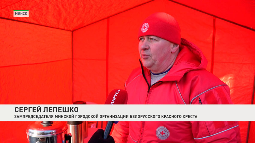 Сергей Лепешко, заместитель председателя Минской городской организации Белорусского Красного Креста