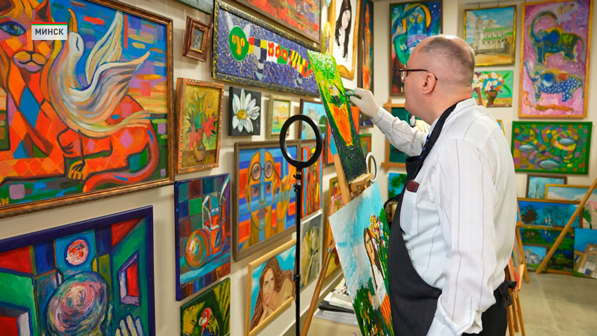 «От всей души» – Рыженков вместе с супругой поздравил постояльцев пансионата «Гармония»