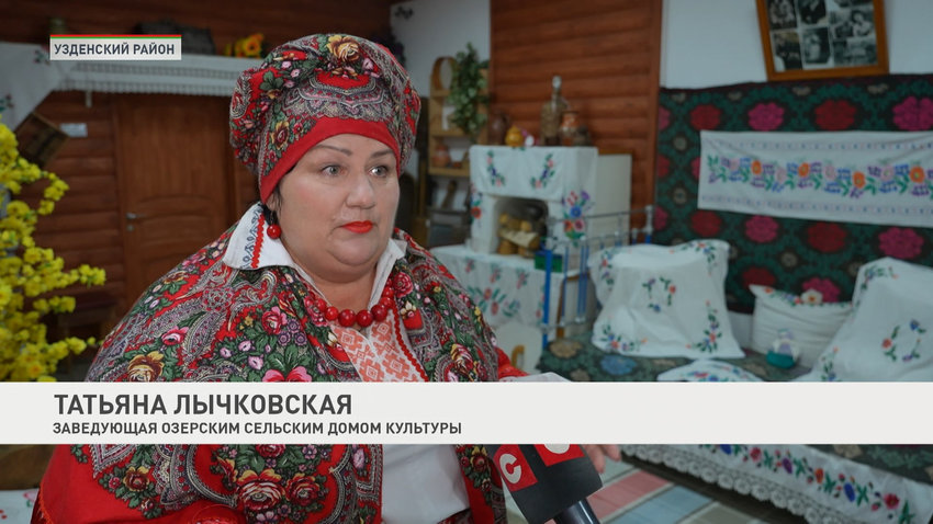 Татьяна Лычковская, заведующая Озерским сельским Домом культуры