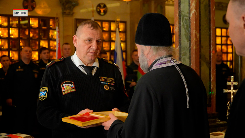 Память белорусских моряков, погибших в годы ВОВ и в мирное время, почтили в Минске