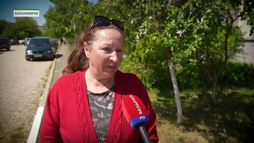 Жительница Барановичей