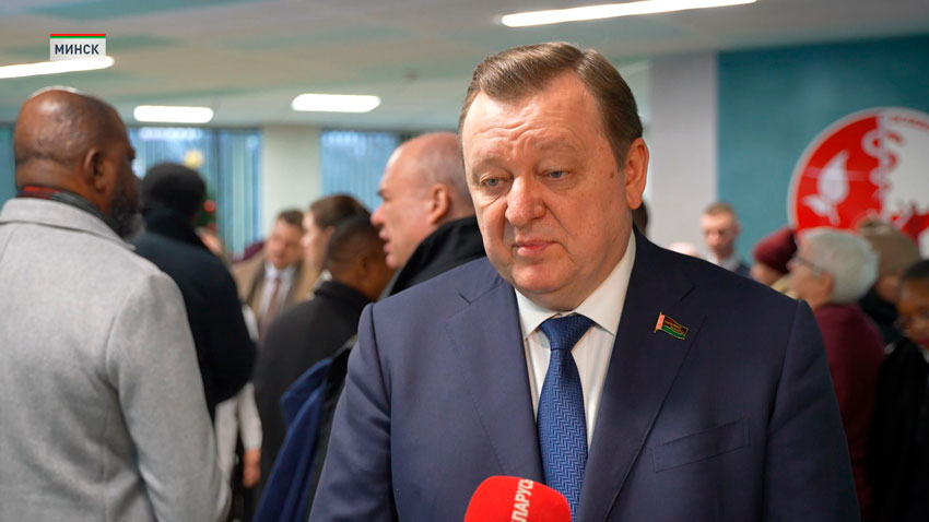 Сергей Алейник, председатель Постоянной комиссии Совета Республики Национального собрания Беларуси по международным делам и национальной безопасности