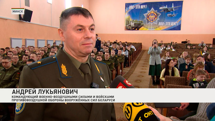 Андрей Лукьянович, командующий военно-воздушными силами и войсками противовоздушной обороны Вооруженных Сил Беларуси
