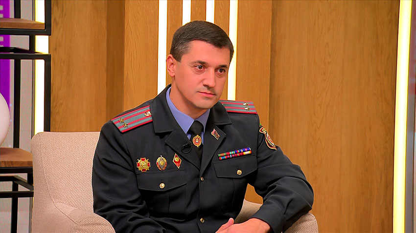Дмитрий Мелешко, заместитель начальника управления охраны правопорядка и профилактики ГУВД Мингорисполкома