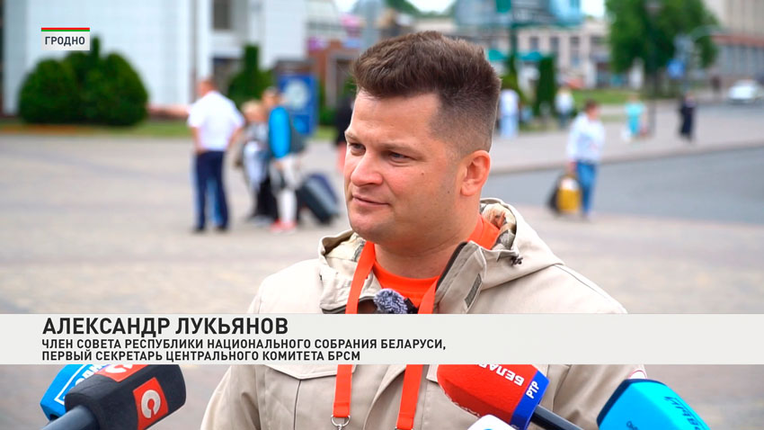 Александр Лукьянов, член Совета Республики Национального собрания Беларуси, первый секретарь Центрального комитета БРСМ