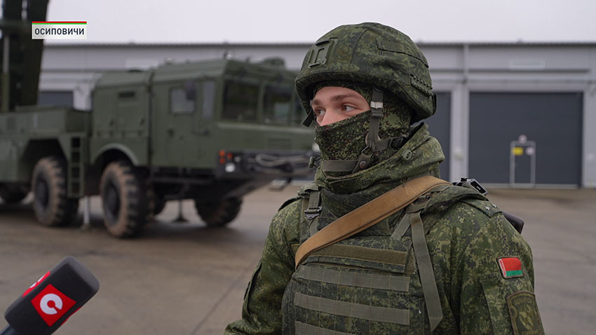 Начальник расчета реактивной системы залпового огня «Полонез-М»