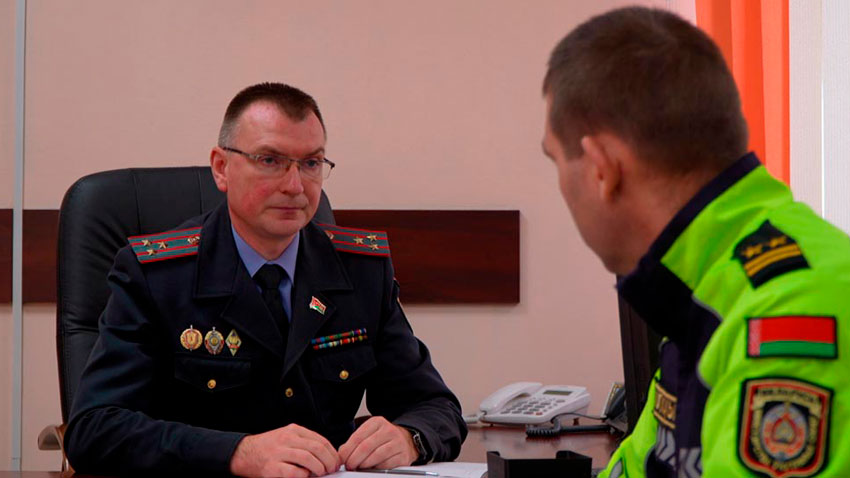 Полковник и отец пятерых детей – пообщались с начальником Партизанского РУВД