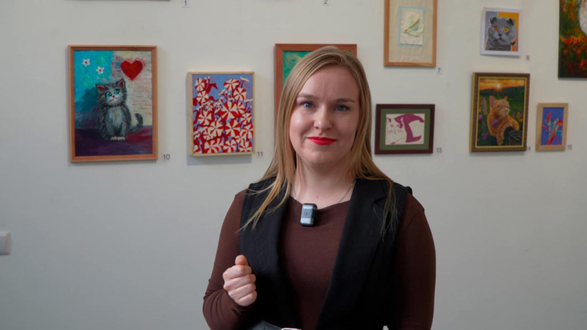 Порция заМУРчательного настроения – в Минске открылась выставка «Джаз! Коты! Весна!»