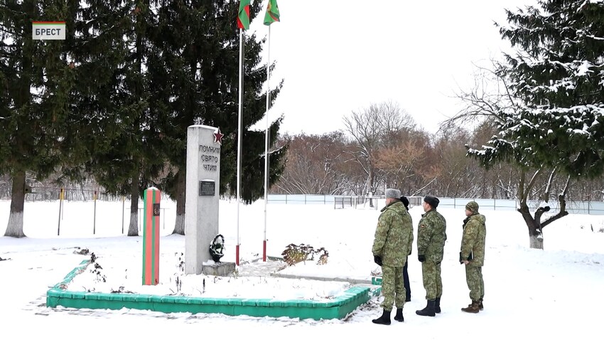 В Брестской пограничной группе