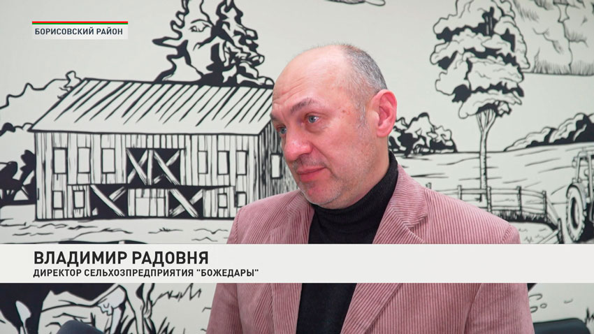 Владимир Радовня, директор сельхозпредприятия «Божедары»