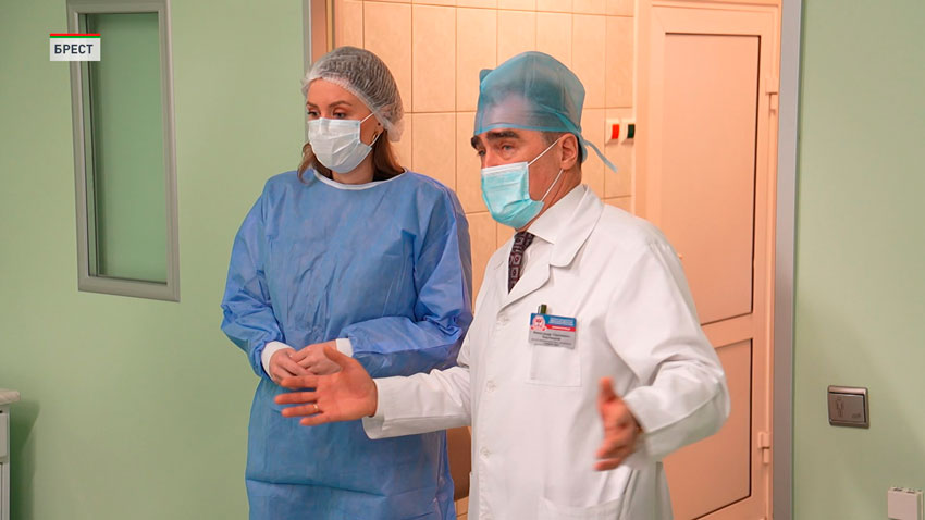 Посол Сербии в Беларуси Илина Вукайлович посетила Брестскую областную клиническую больницу