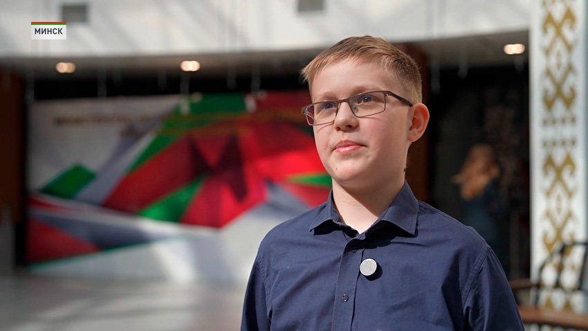 Денис Куриленок, участник конкурса «Спасатели глазами детей»