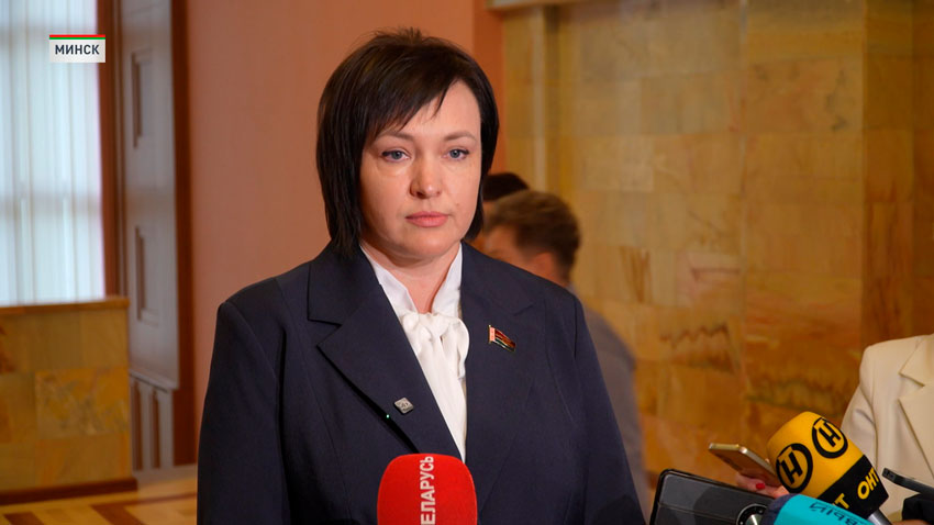 Елена Потапова, заместитель председателя постоянной комиссии Палаты представителей Национального собрания Беларуси