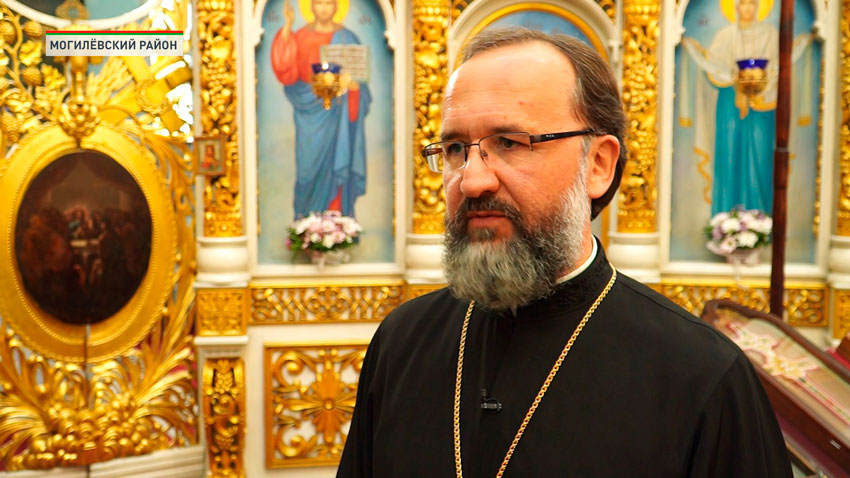Протоиерей Николай Остапчук, настоятель храма Покрова Пресвятой Богородицы агрогородка Вейно