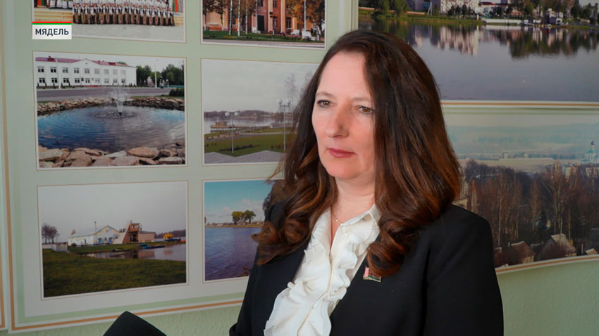 Светлана Русак, начальник отдела экономики Мядельского райисполкома