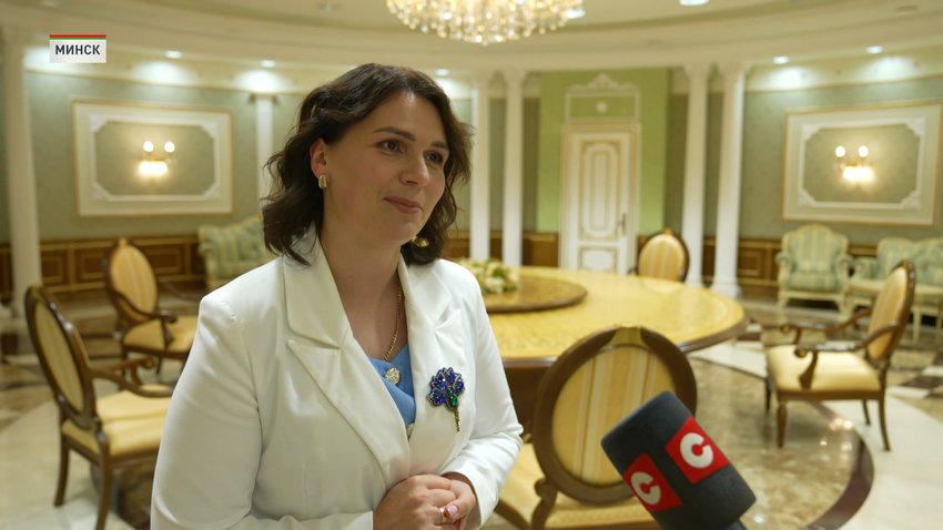 Анжелика Вельб, заместитель директора по идеологической работе сельхозпредприятия «Дотишки»