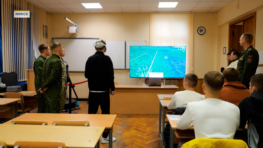 "Один день из жизни курсанта", профориентационную акцию провели на военно-техническом факультете БНТУ