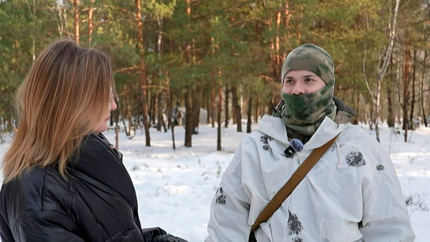 Военнослужащий 38-й отдельной гвардейской десантно-штурмовой бригады