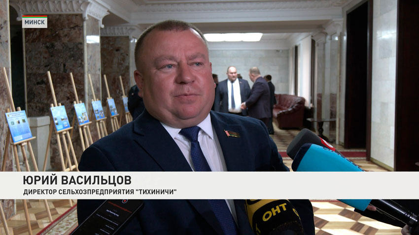 Юрий Васильцов, директор сельхозпредприятия «Тихиничи»