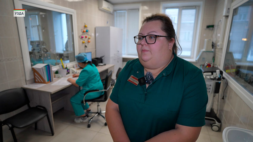 Татьяна Грузд, заведующая отделением анестезиологии и реанимации Узденской центральной районной больницы