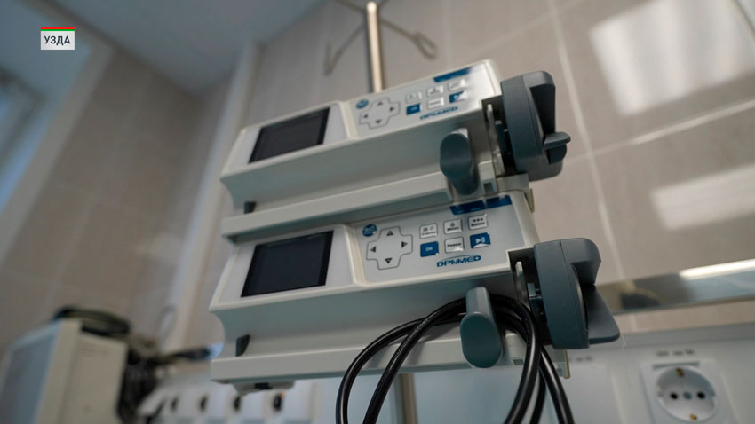 В Узденской центральной районной больнице провели модернизацию отделений