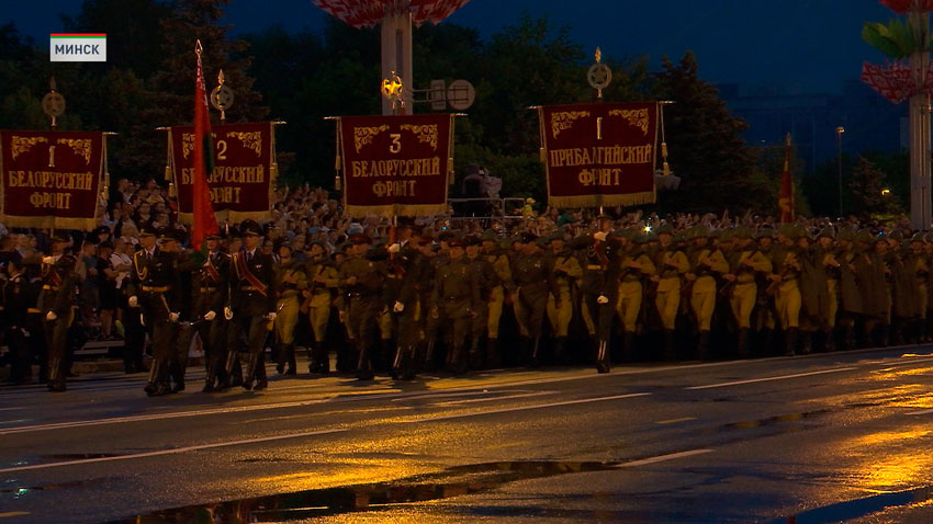 В Минске прошла генеральная репетиция парада в ознаменование Дня Независимости Республики Беларусь