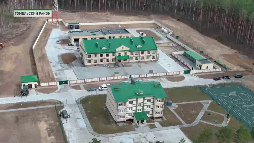 на белорусско-украинской границе открылась новая пограничная застава