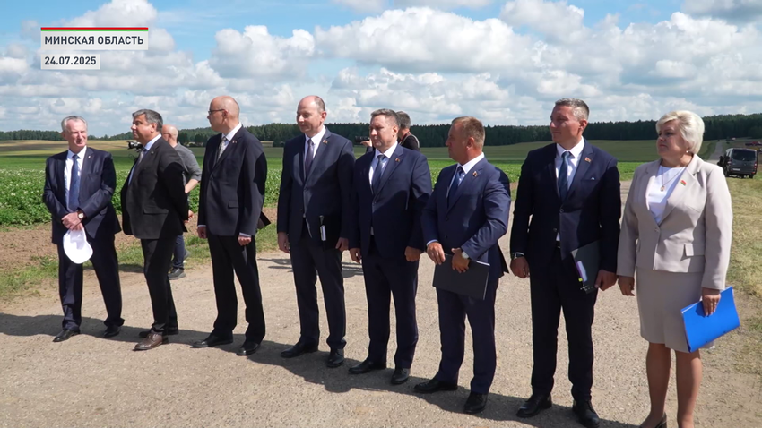 Лукашенко снова посетил Смолевичский район