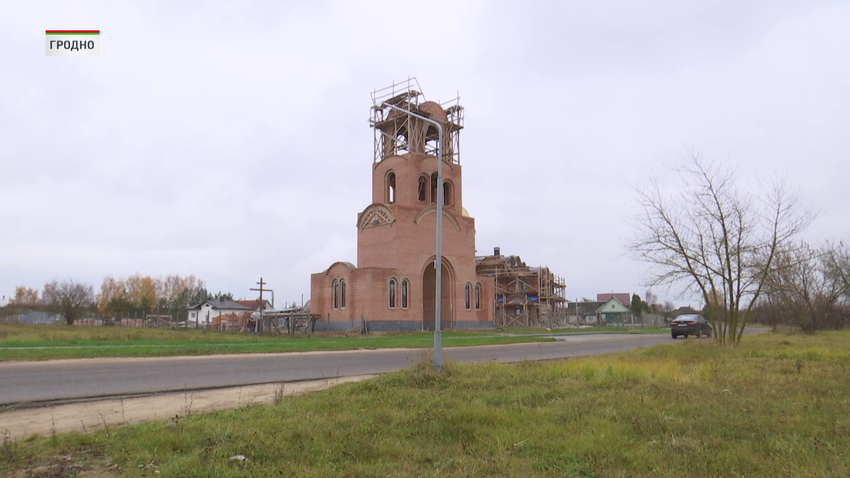 Церковь Александра Невского строят в Гродно