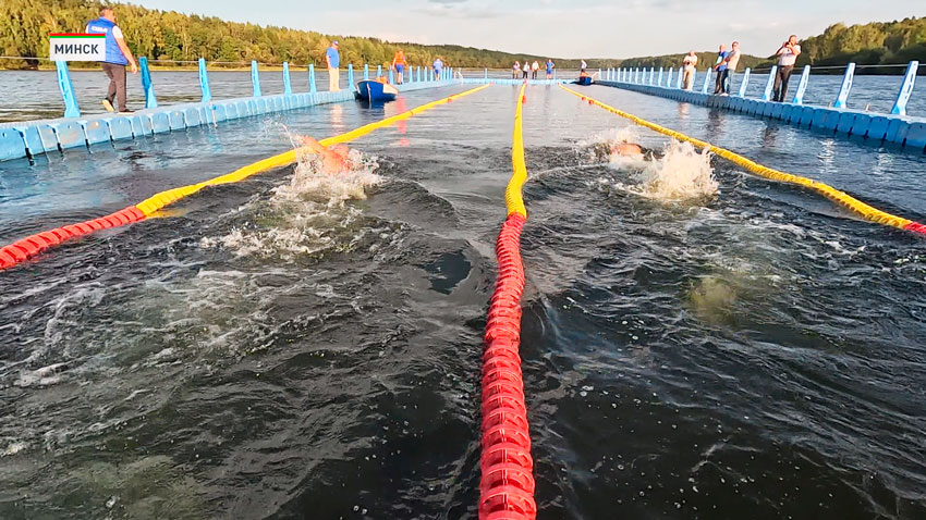 Республиканский чемпионат ОСВОД по спасательному многоборью состоялся на водохранилище Вяча