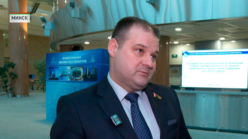 Николай Бузин, председатель Постоянной комиссии Палаты представителей Национального собрания Беларуси