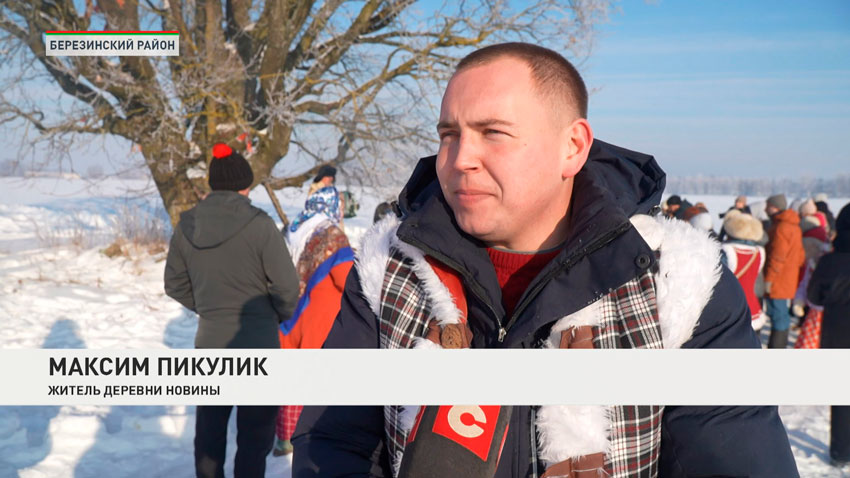 Максим Пикулик, житель деревни Новины