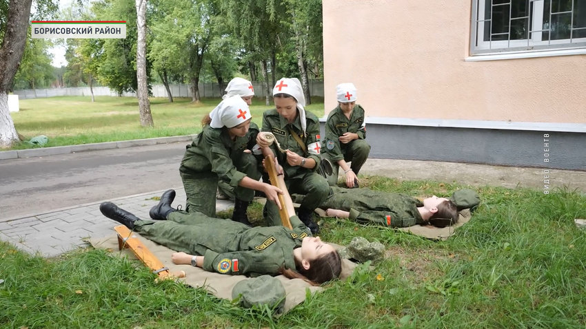 Уникальный опыт! В Борисовском районе проходят сборы центра патриотического воспитания